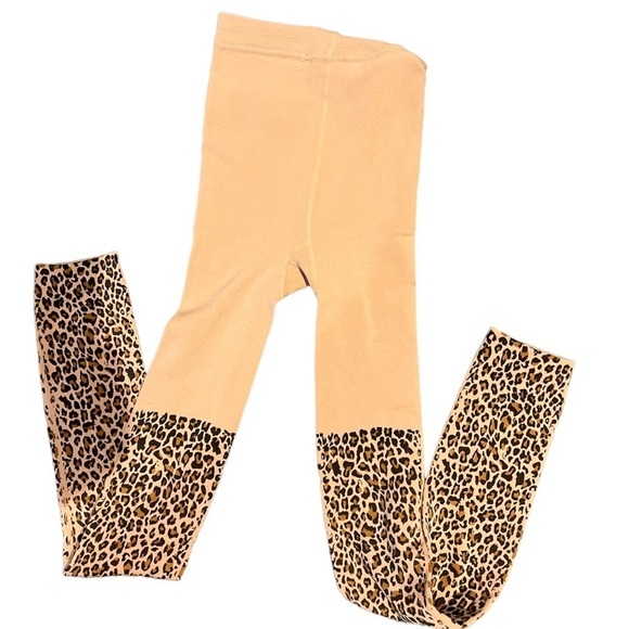 Fashion fleece lined leopard print leggings Sz M - Picture 12 of 12